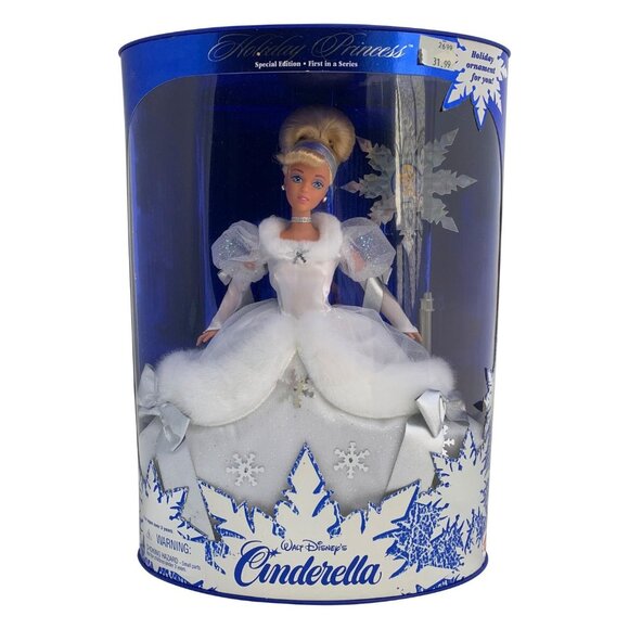 1996 Holiday Princess Cinderella Doll - Special Edition, First in Series #16090 - Picture 1 of 8